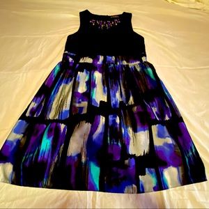 Jessica Howard jeweled neckline fit & flare dress Size 16. See photos.